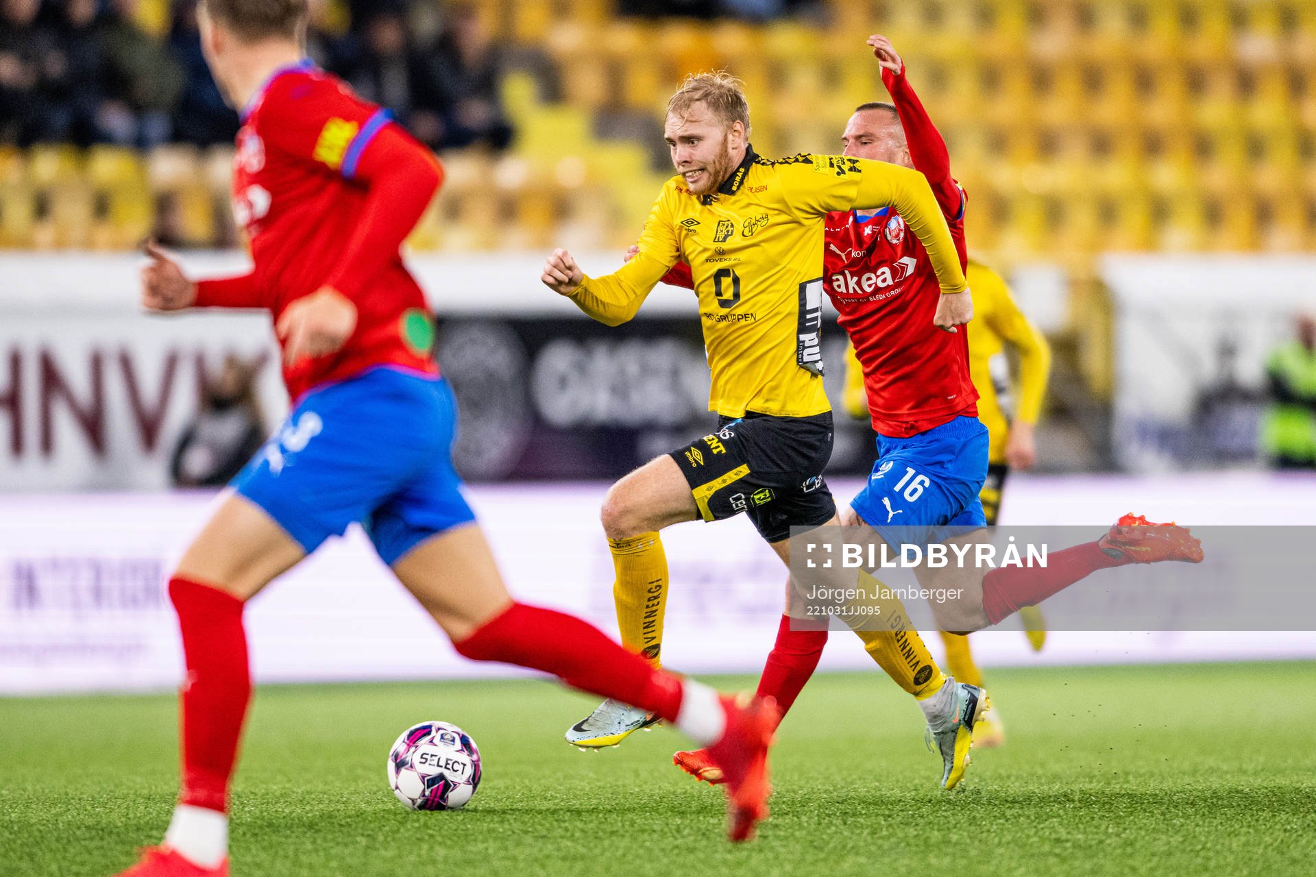 Elfsborgs Sveinn Guðjohnsen och Helsingborgs Alexander