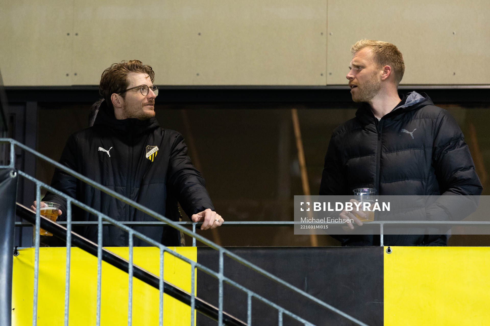 Häckens herrlags Erik Friberg och Peter Abrahamsson