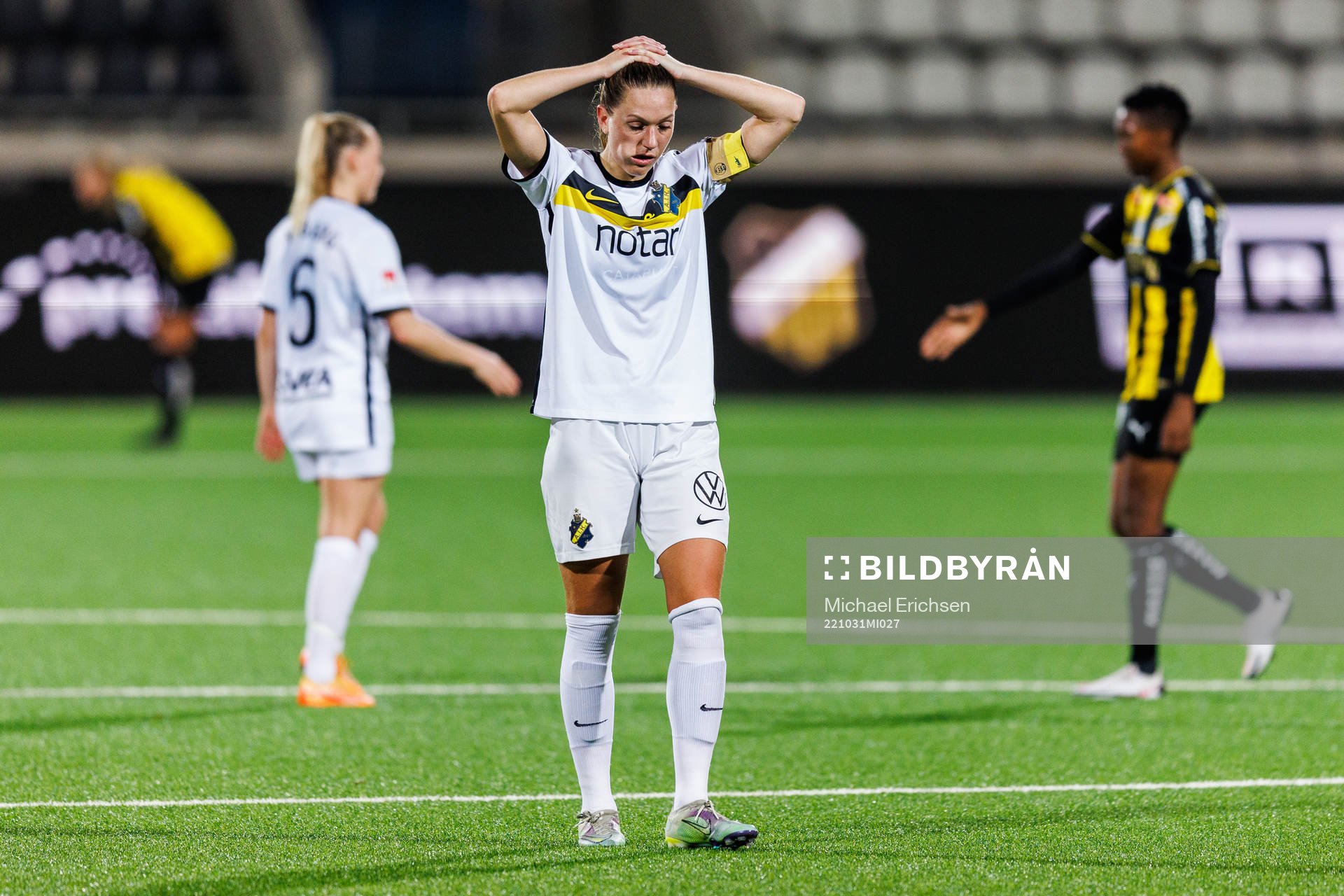 AIKs Jennie Nordin deppar