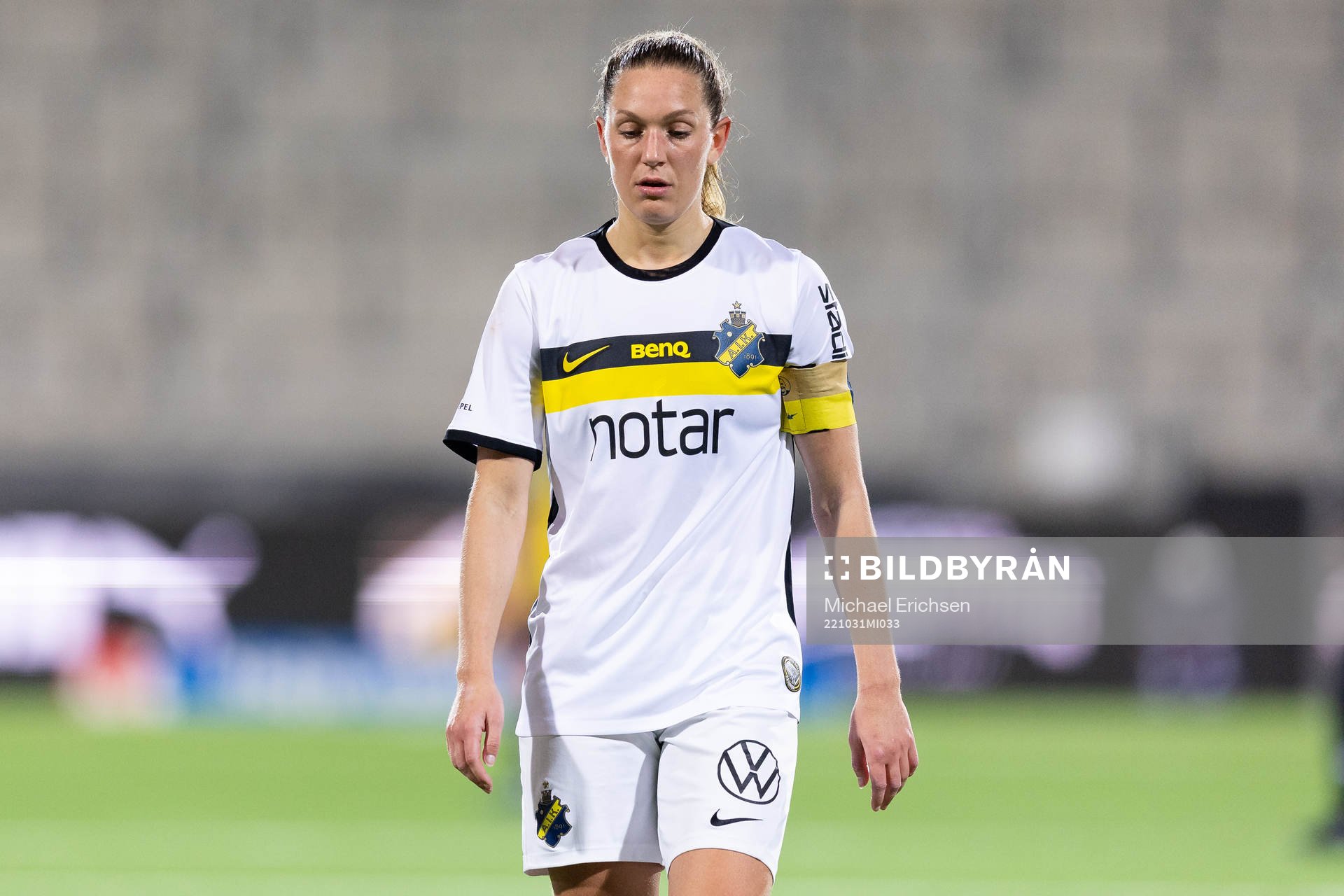 AIKs Jennie Nordin deppar