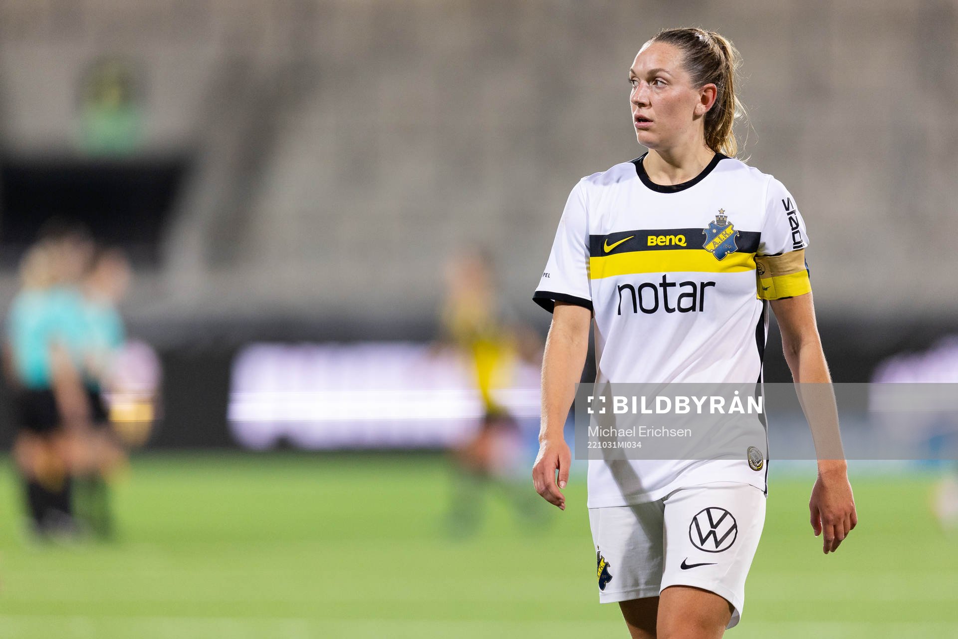 AIKs Jennie Nordin deppar