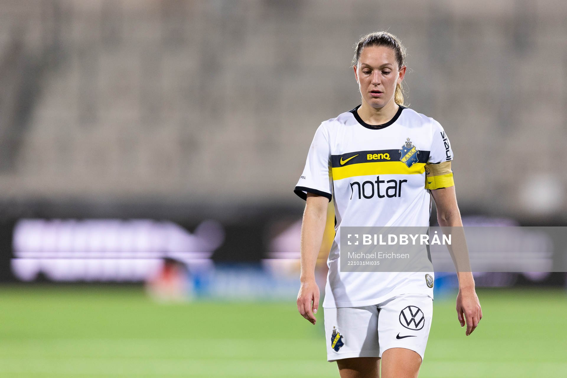AIKs Jennie Nordin deppar