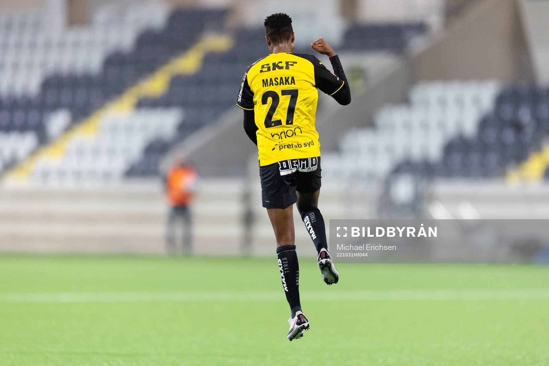 Häckens Aisha Ahmed Abdulle jublar