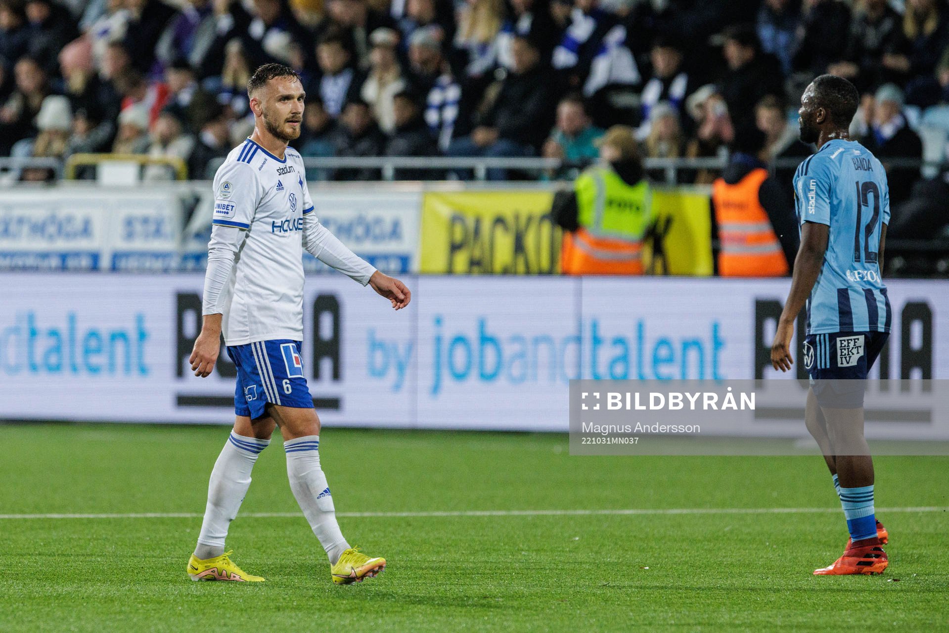 IFK Norrköpings Linus Wahlqvist Egnell deppar
