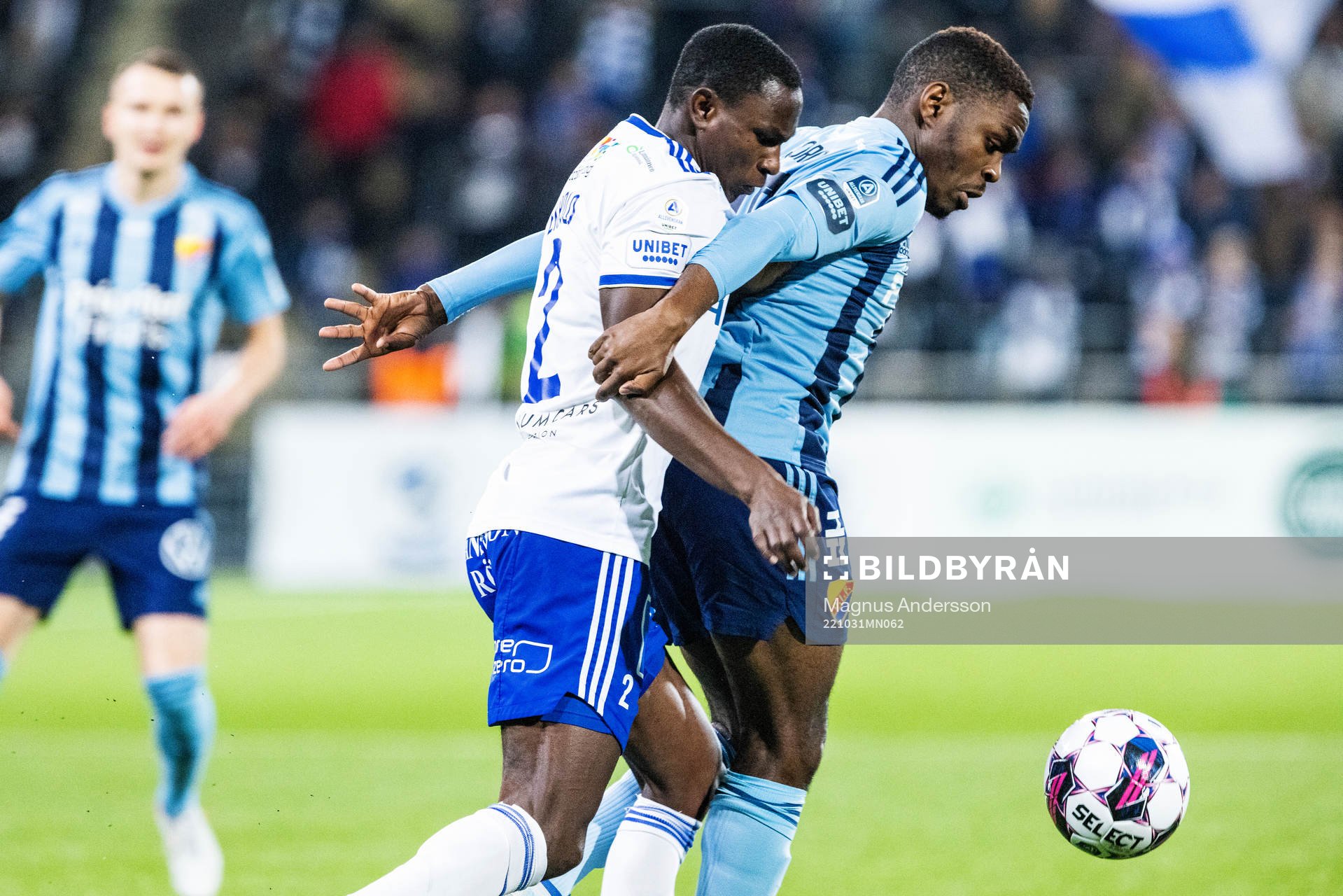IFK Norrköpings Godswill Ekpolo Egbulu och Djurgårdens