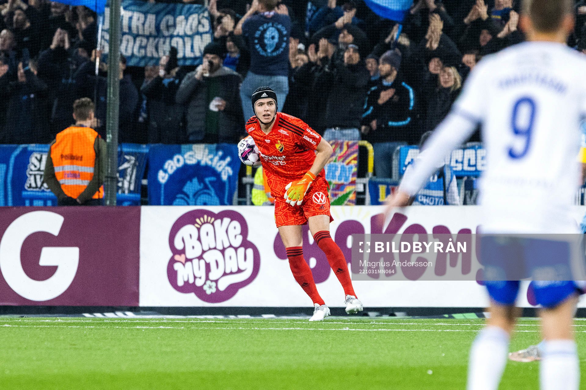 Djurgårdens målvakt Jacob Widell Zetterström