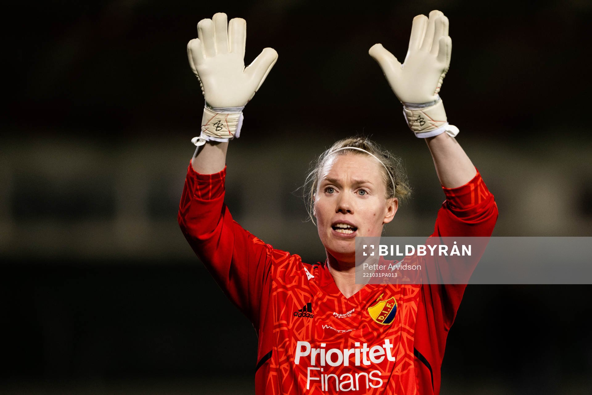 Djurgårdens målvakt Hedvig Lindahl