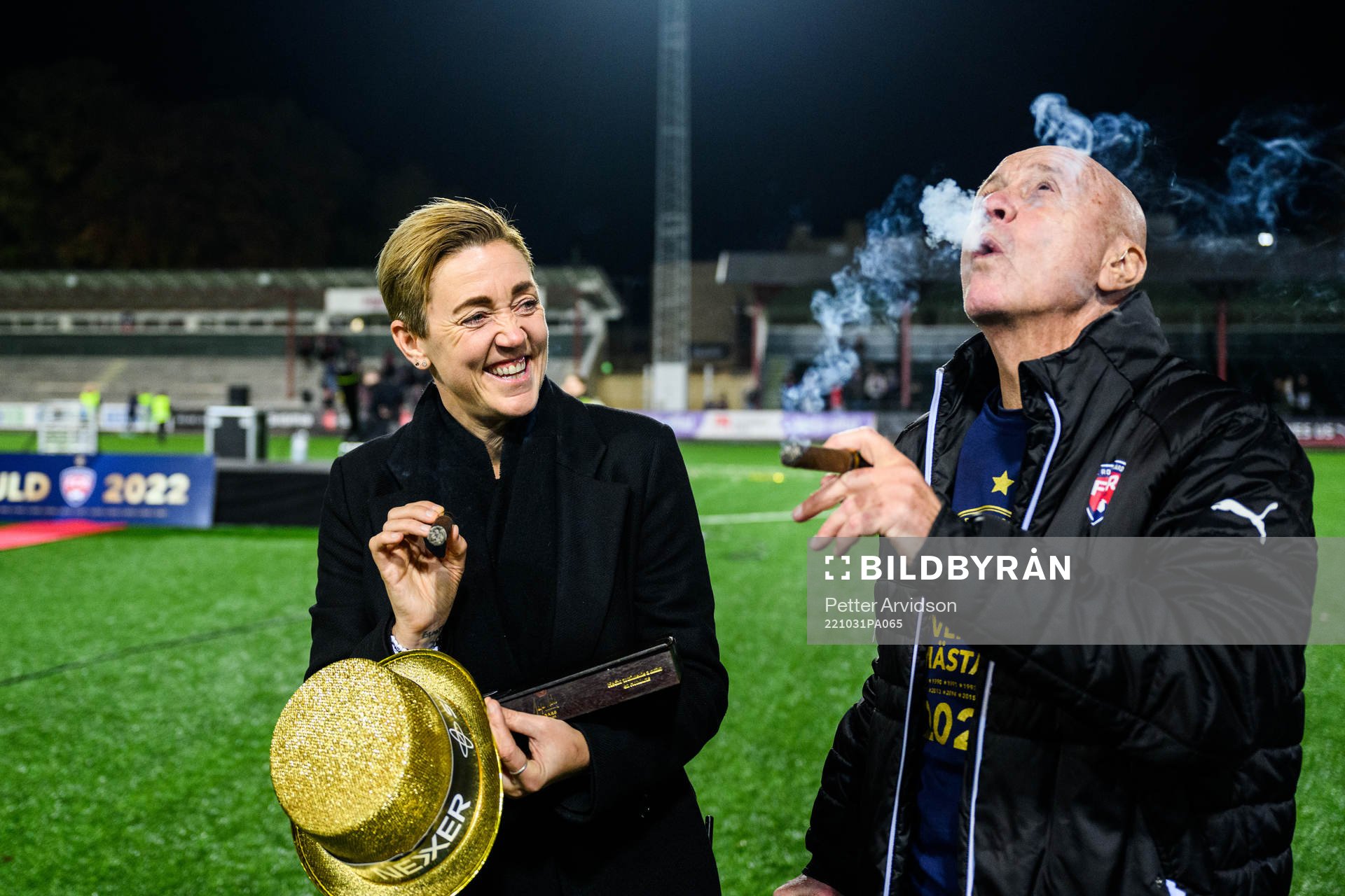 FC Rosengårds sportchef Therese Sjögran jublar
