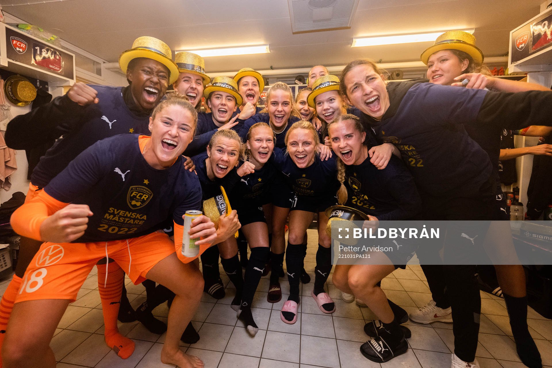 FC Rosengårds målvakt Teagan Micah, Jessica Wik, Sofie