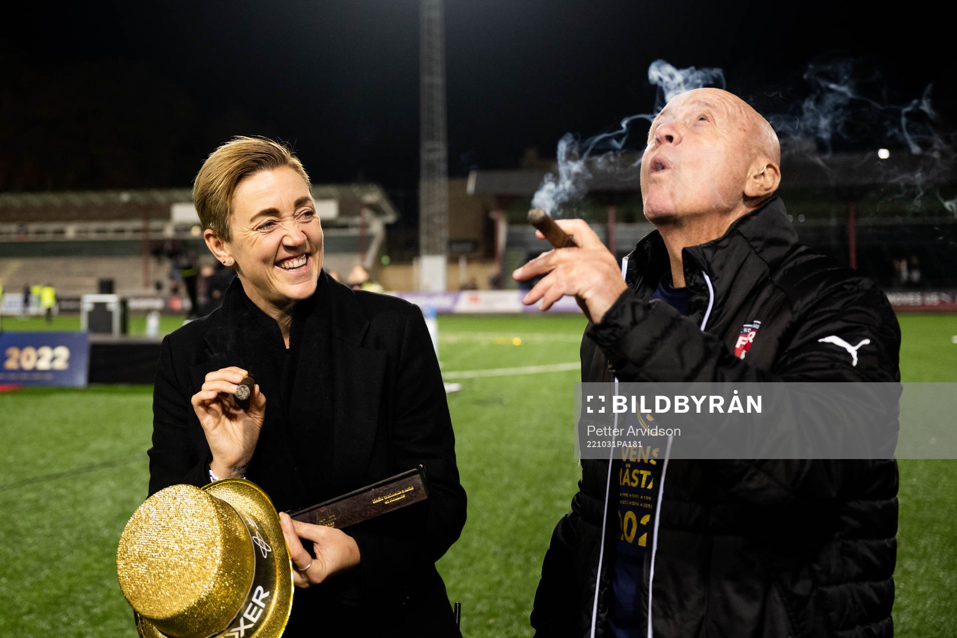 FC Rosengårds sportchef Therese Sjögran och Erling