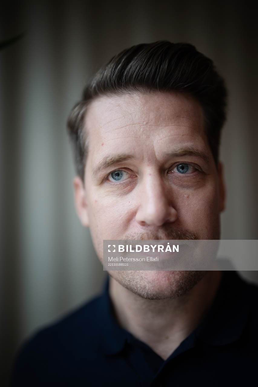 Svenska ishockeylandslagets nye förbundskapten Sam Hallam