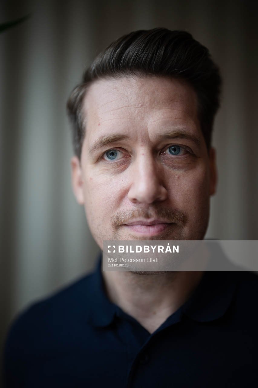 Svenska ishockeylandslagets nye förbundskapten Sam Hallam
