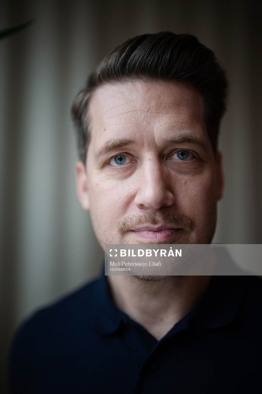 Svenska ishockeylandslagets nye förbundskapten Sam Hallam