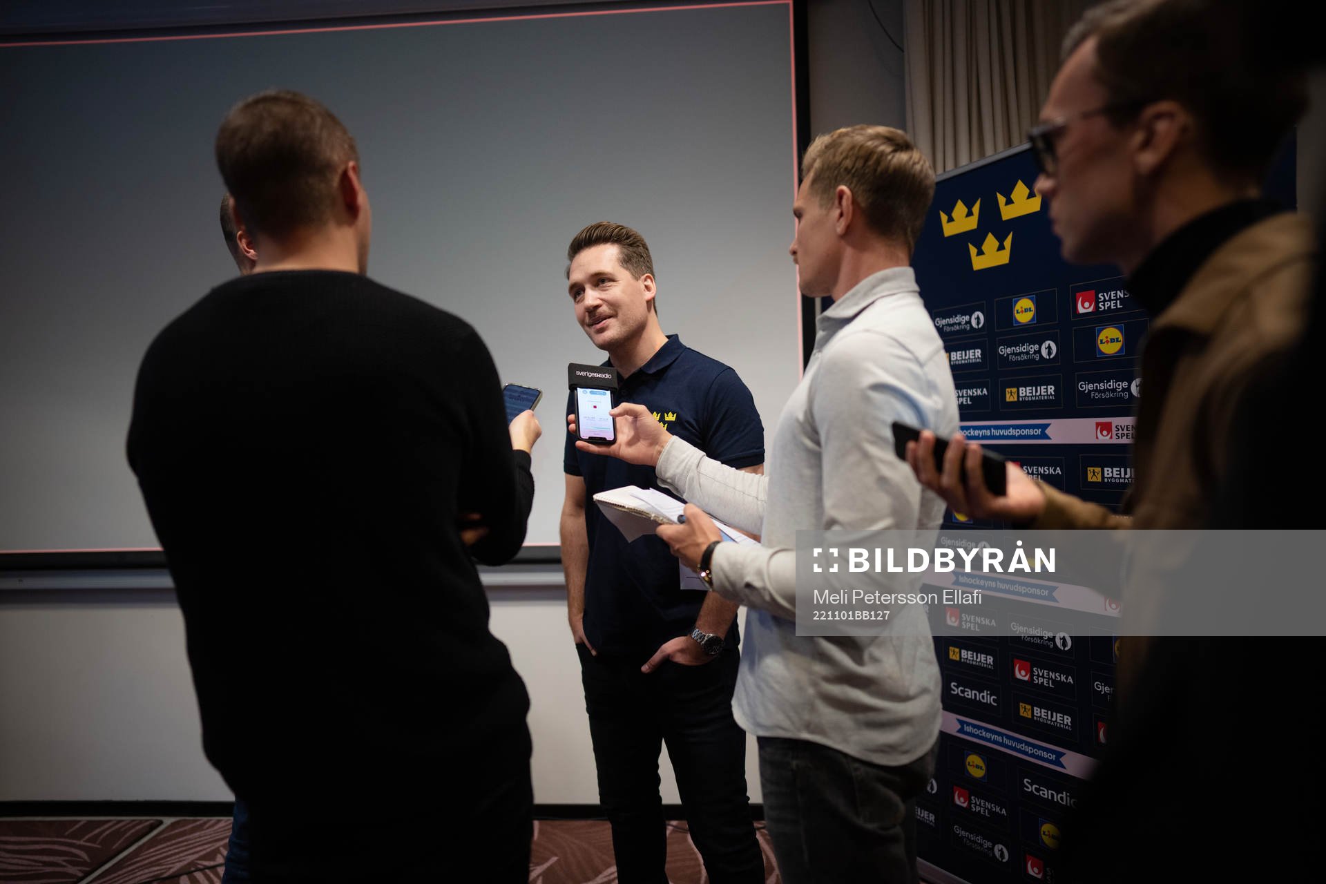 Sveriges förbundskapten Sam Hallam