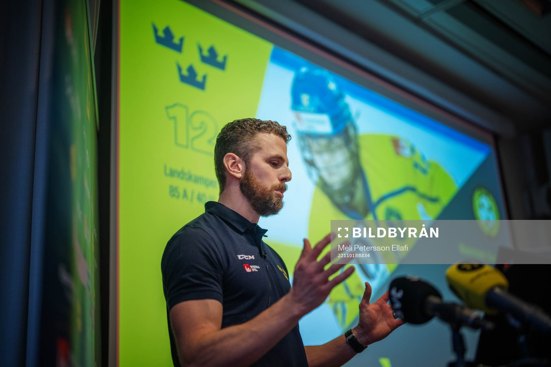 Sveriges förbundskapten Ulf Lundberg