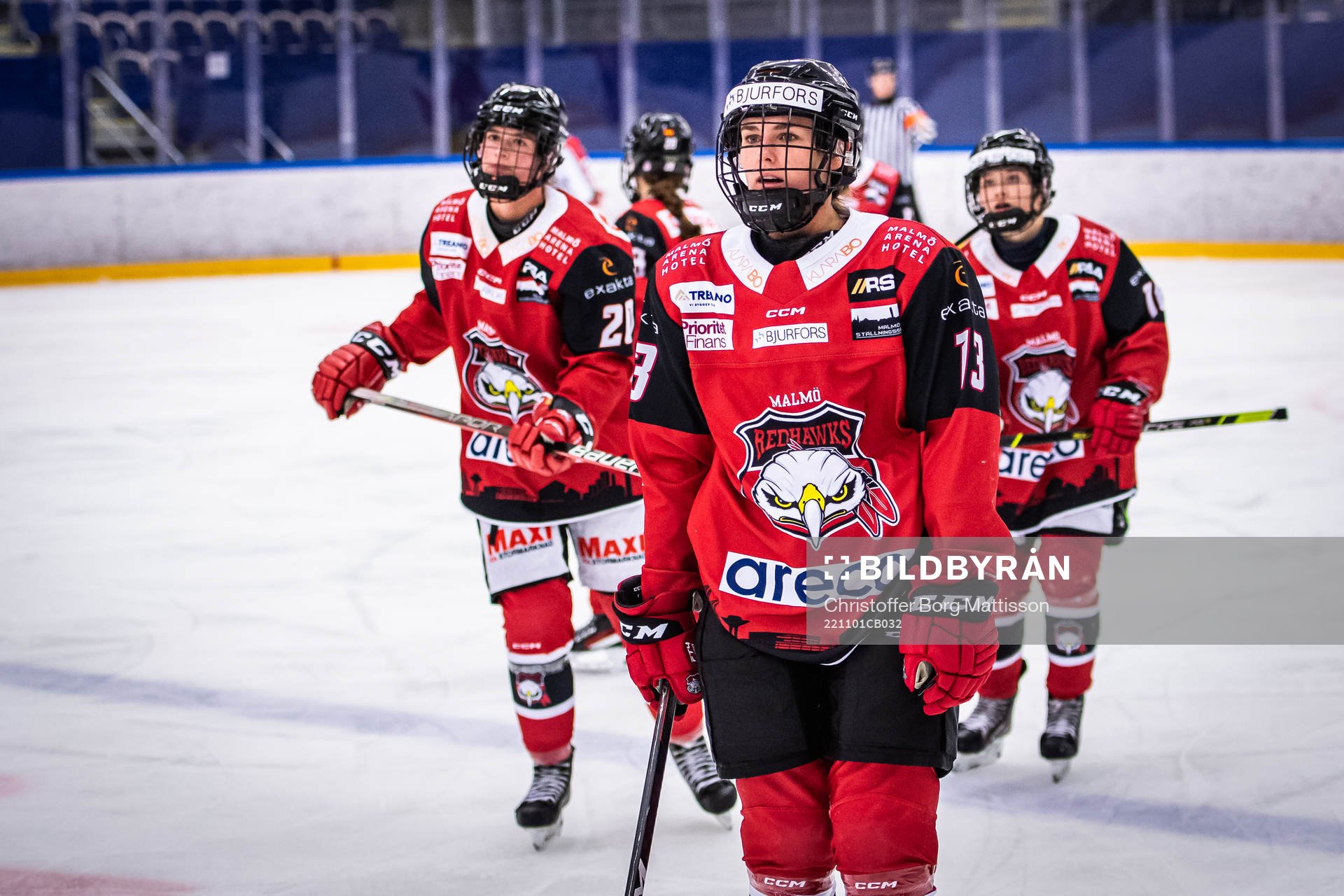 Malmö Redhawks Mia Bau Hansen deppar