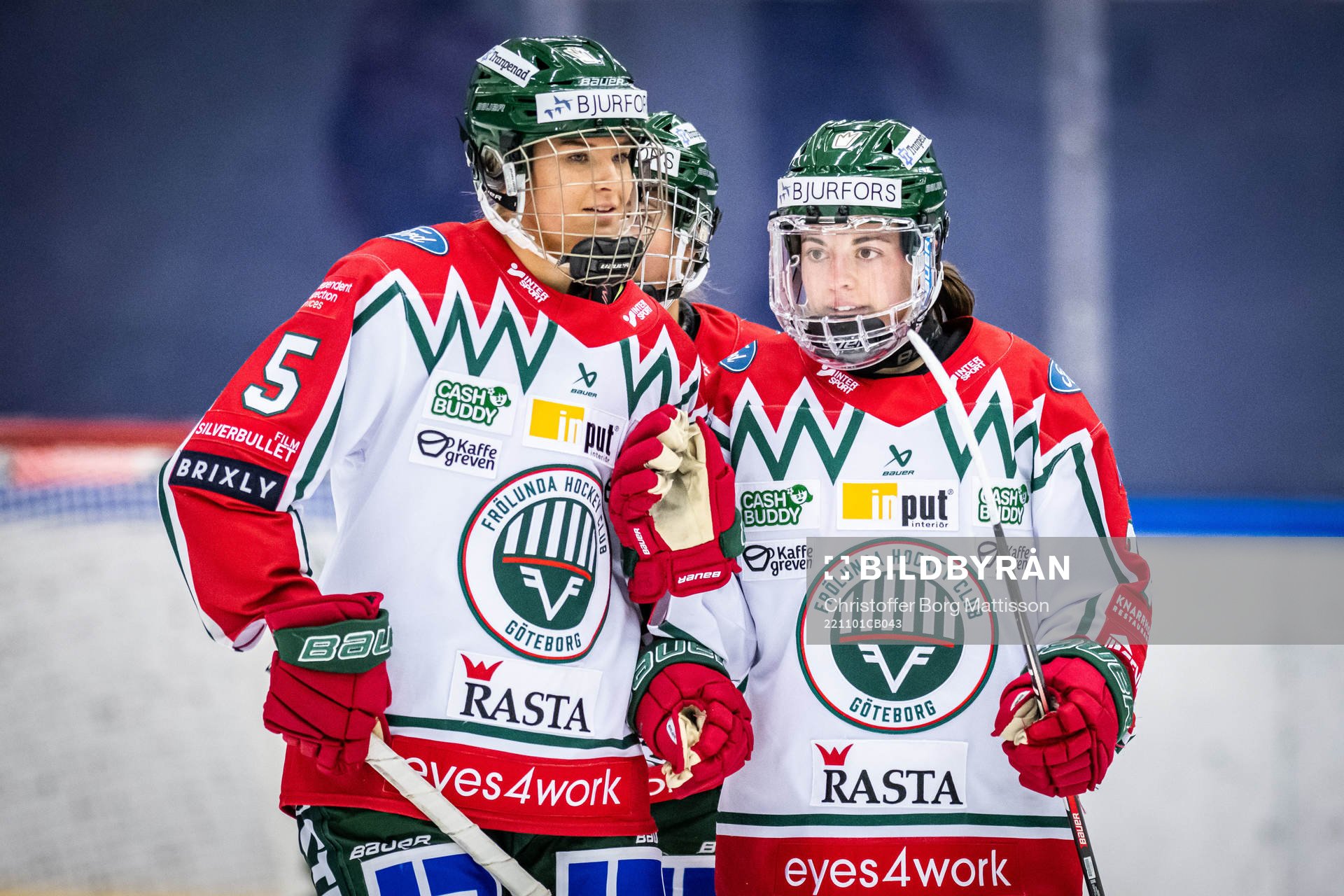 Frölundas Ebba Strandberg och Sarah-Eve Coutu-Godbout
