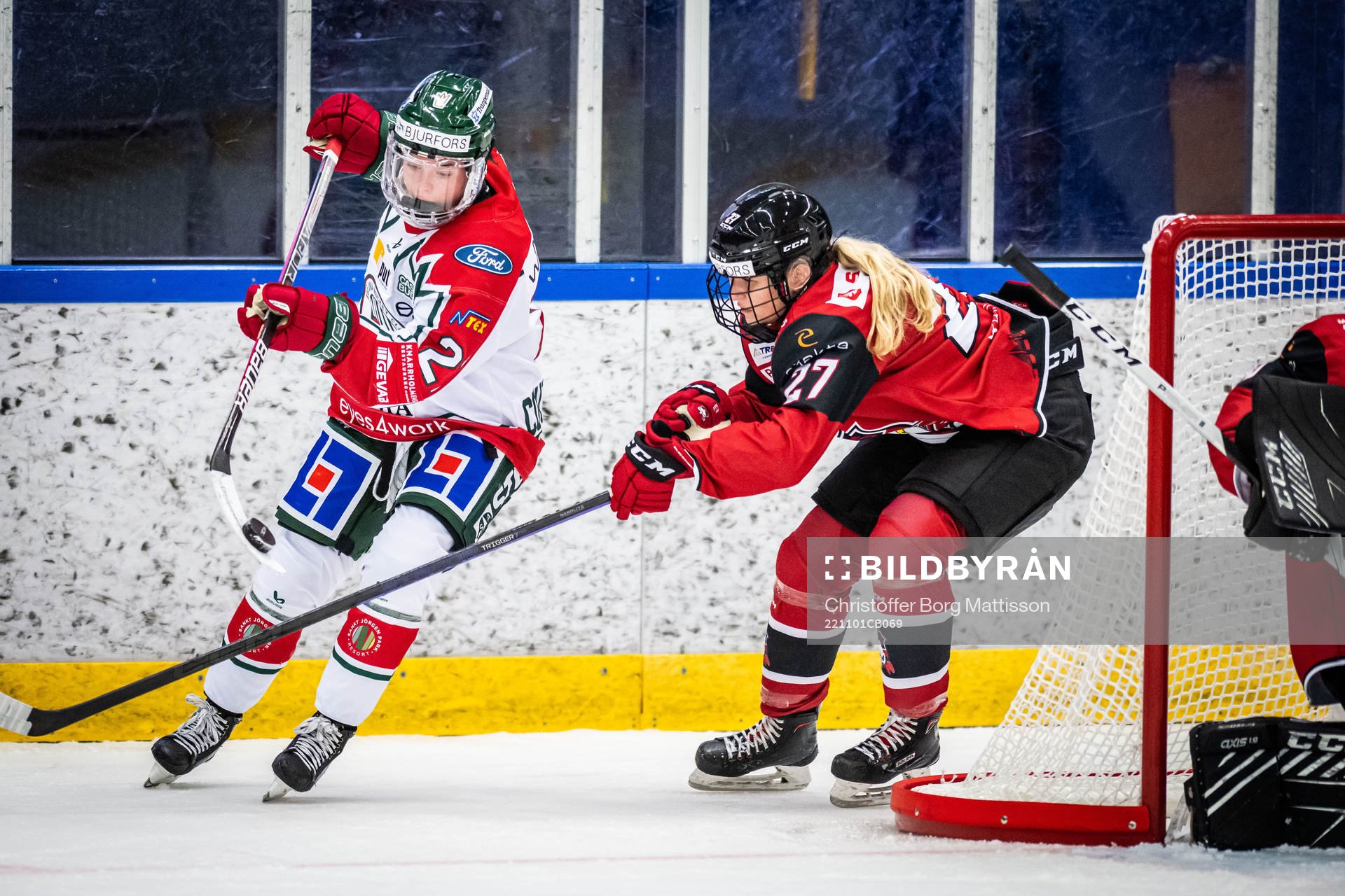 Frölundas Sarah-Eve Coutu-Godbout och Malmö Redhawks