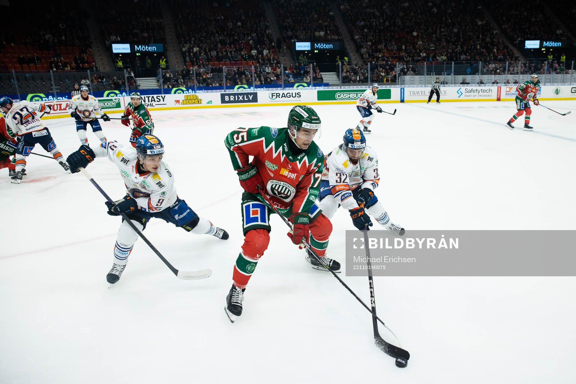 Växjös Victor Stjernborg och Lukas Bengtsson mot