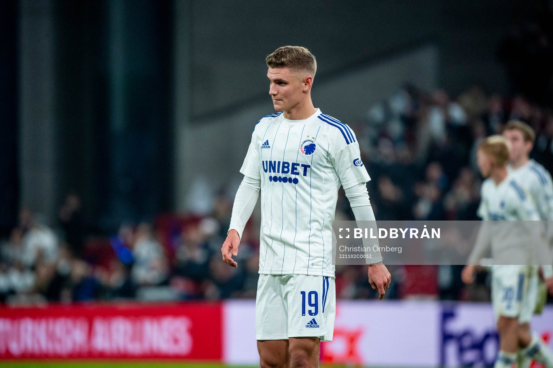 Elias Jelert of FC Copenhagen looks dejected