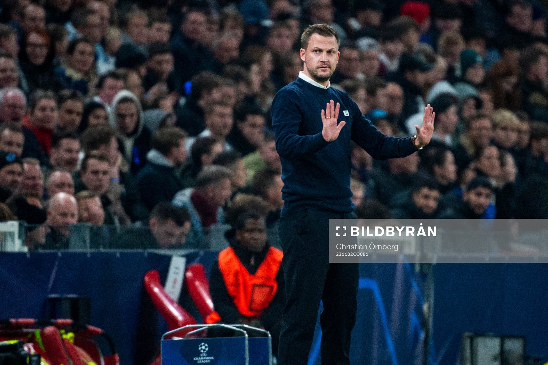 Head coach Jacob Neestrup of FC Copenhagen
