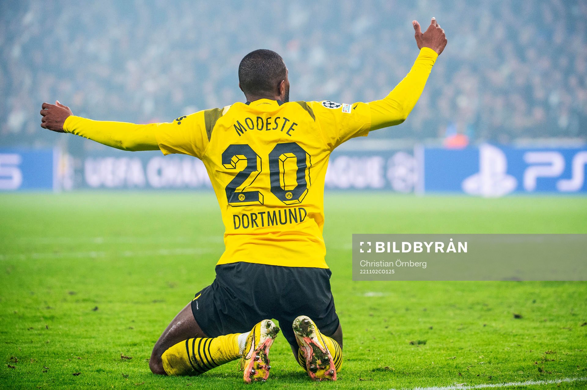 Anthony Modeste of Dortmund