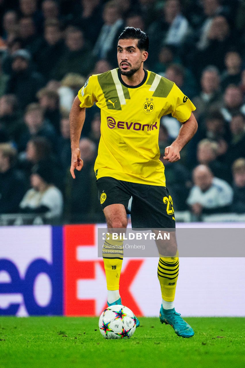 Emre Can of Dortmund