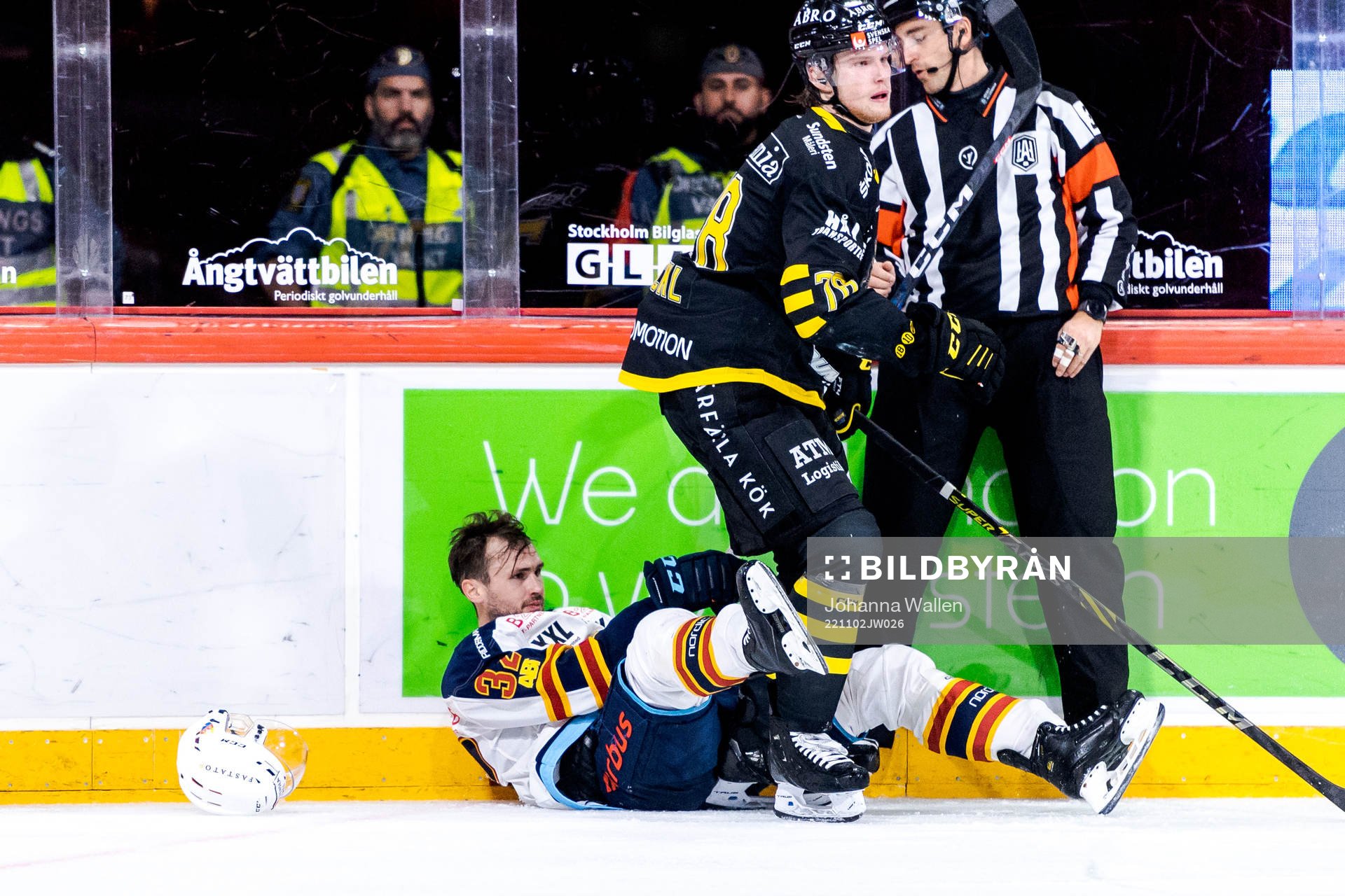 Djurgårdens Marcus Kruger och AIKs Thimo Nickl