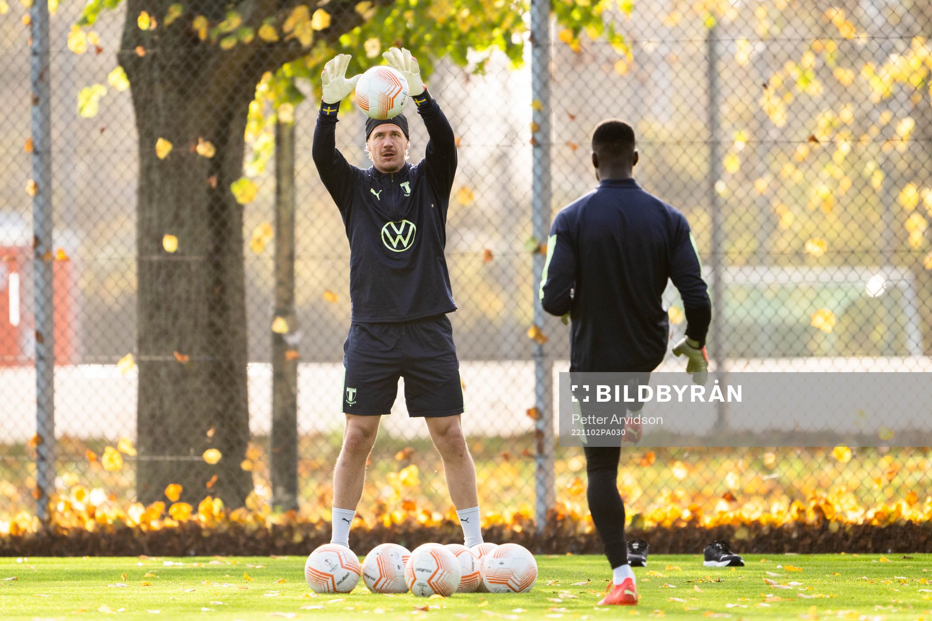 Goalkeeper Johan Dahlin