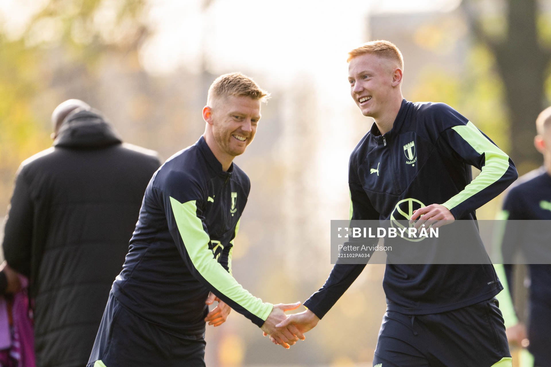 Anders Christiansen and Hugo Larsson