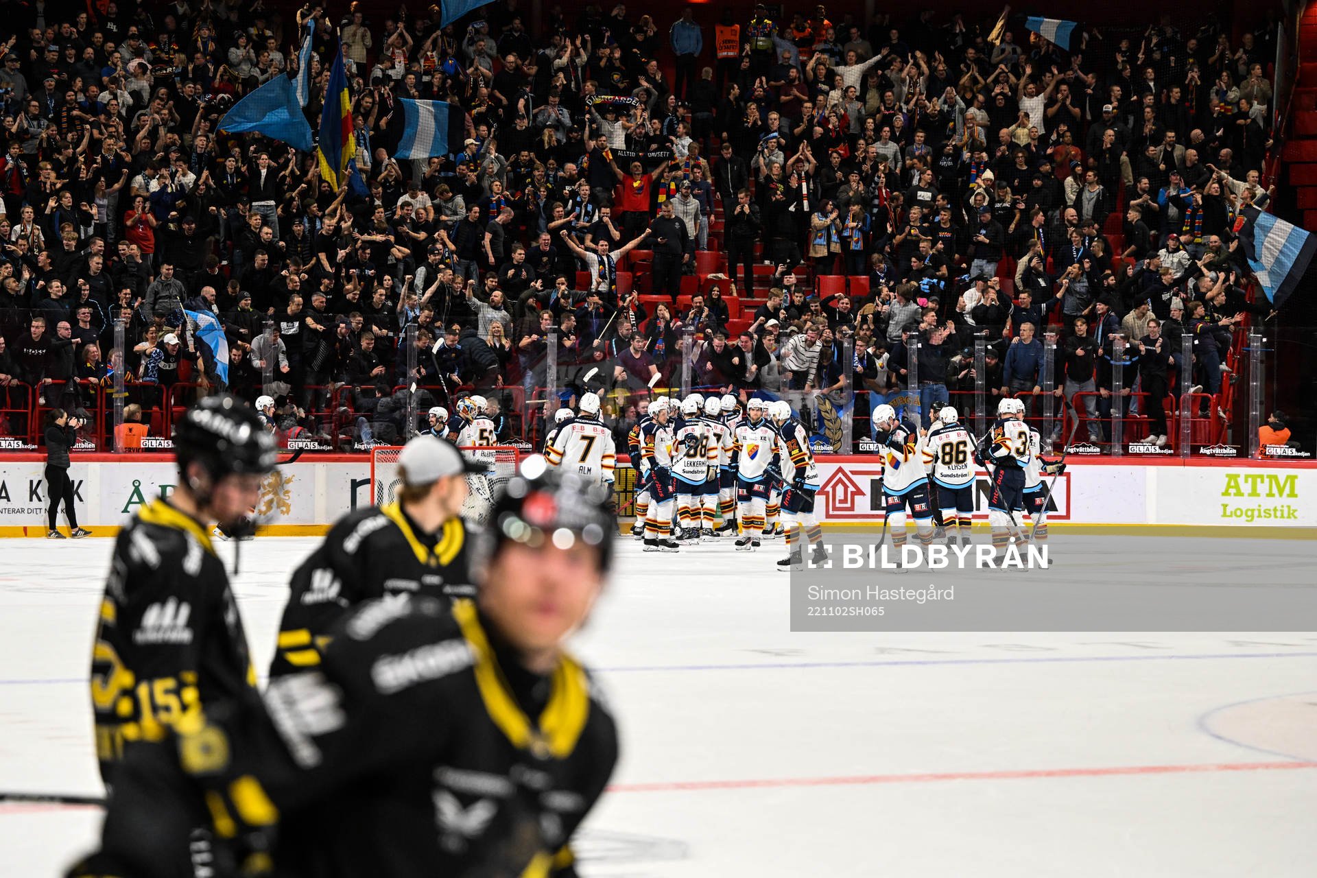 Djurgårdens spelare jublar