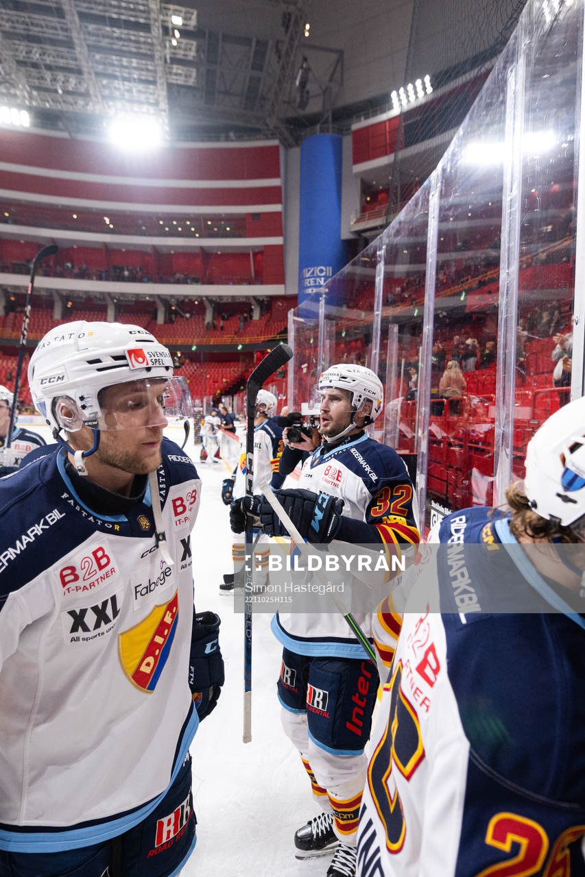 Djurgårdens Marcus Kruger jublar
