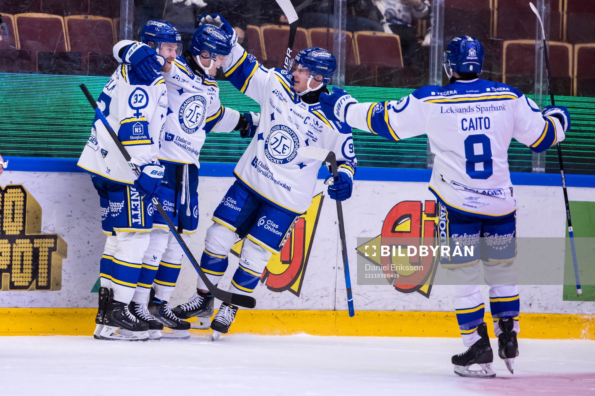 Leksands Martin Karlsson jublar