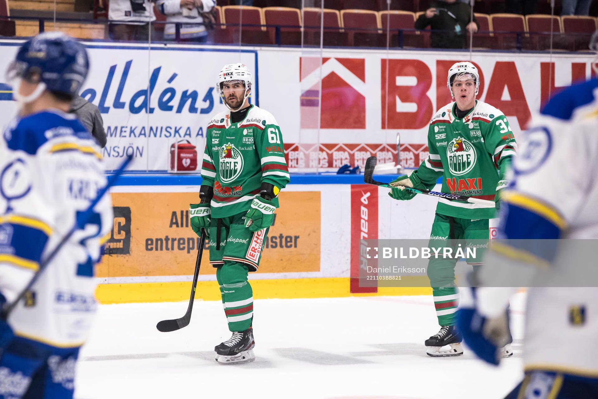 Rögles Ludvig Larsson och Oskar Pettersson depp