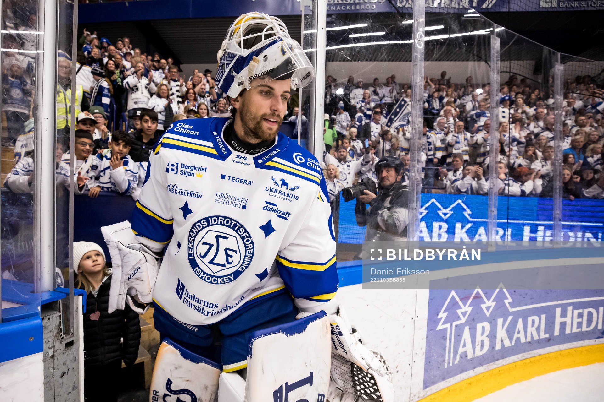 Leksands målvakt Mantas Armalis