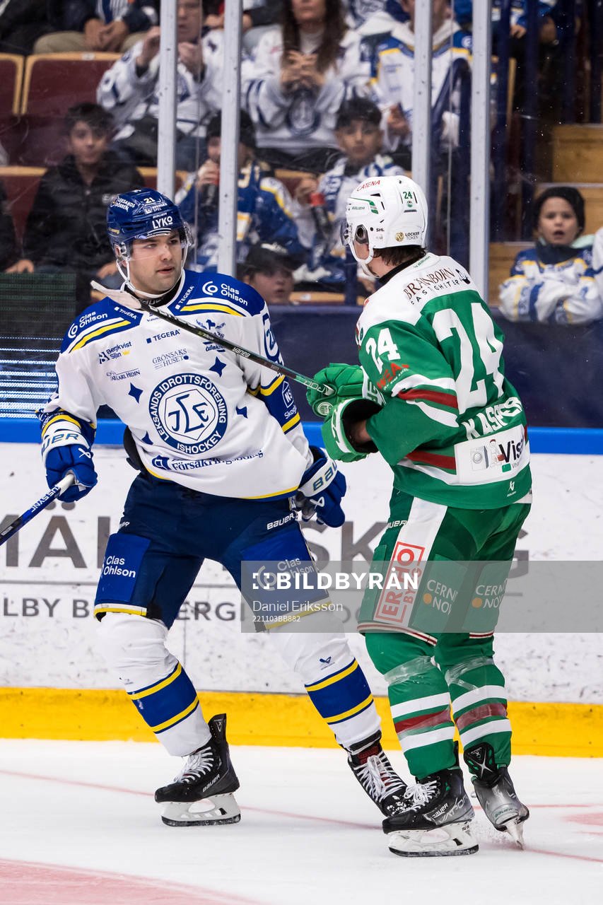 Leksands John Quenneville och Rögles Marco Kasper