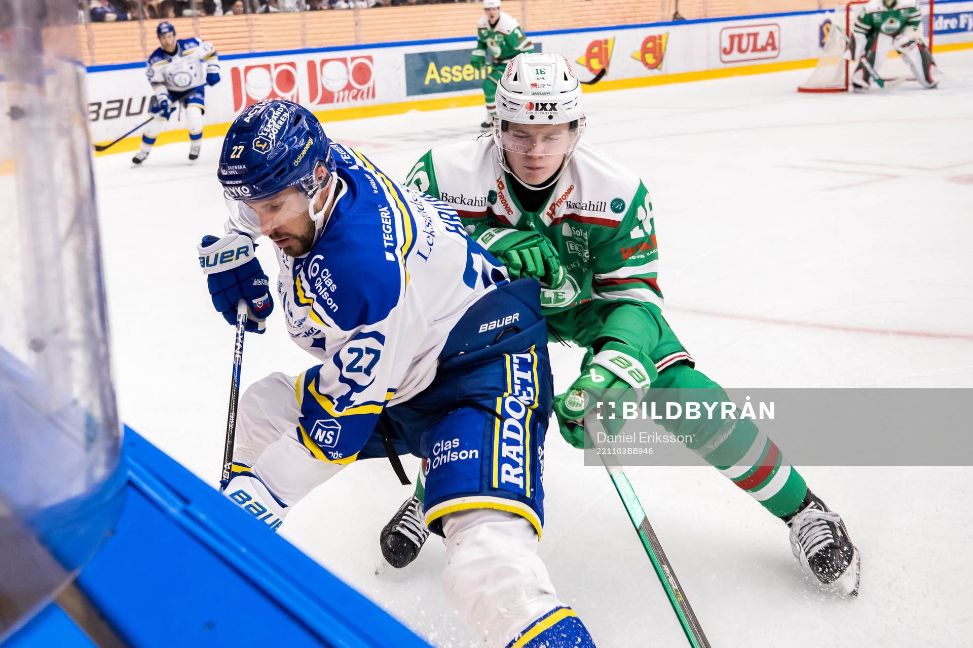 Leksands Marek Hrivik och Rögles Theodor Niederbach