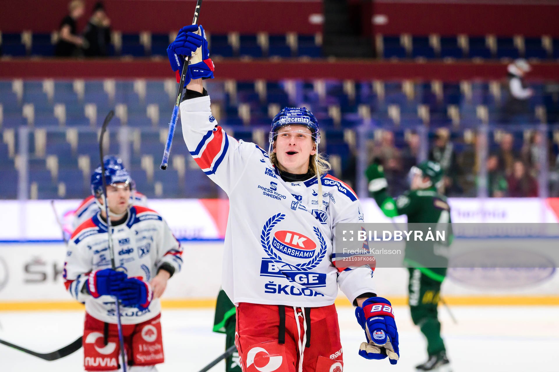 Oskarshamns Anthon Eriksson jublar