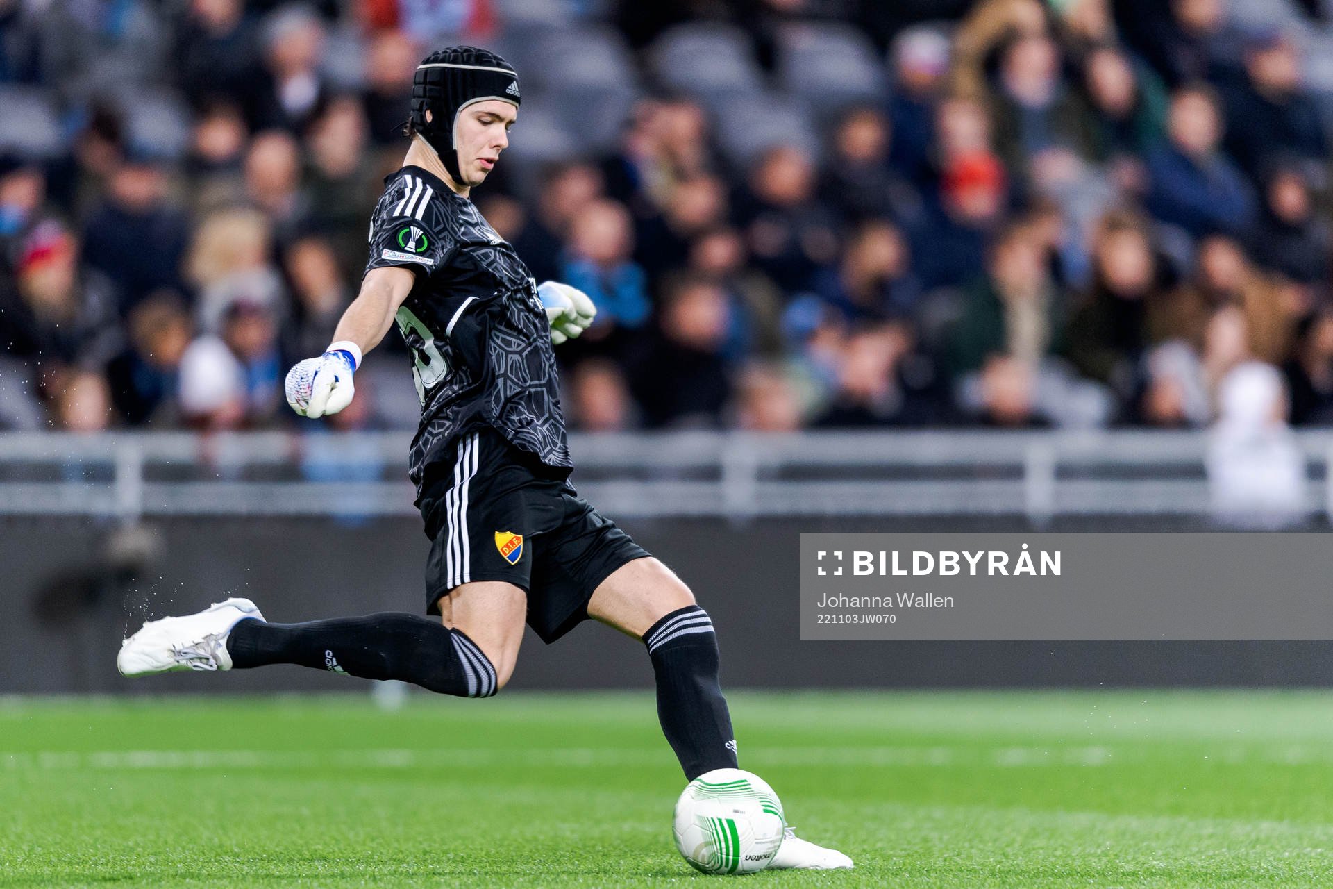 Goalkeeper Jacob Widell Zetterström of Djurgården