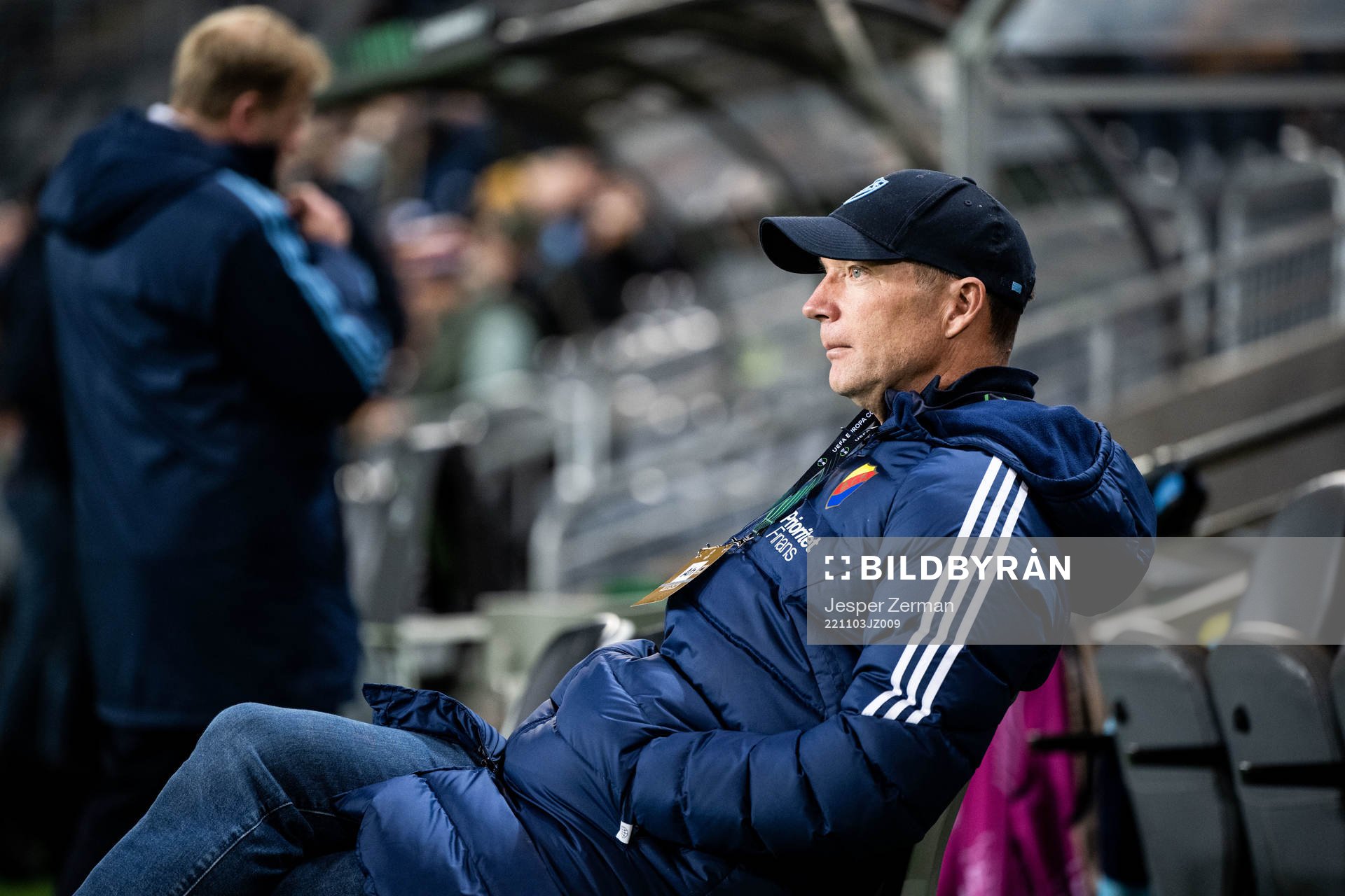 Head coach Kim Bergstrand of Djurgården