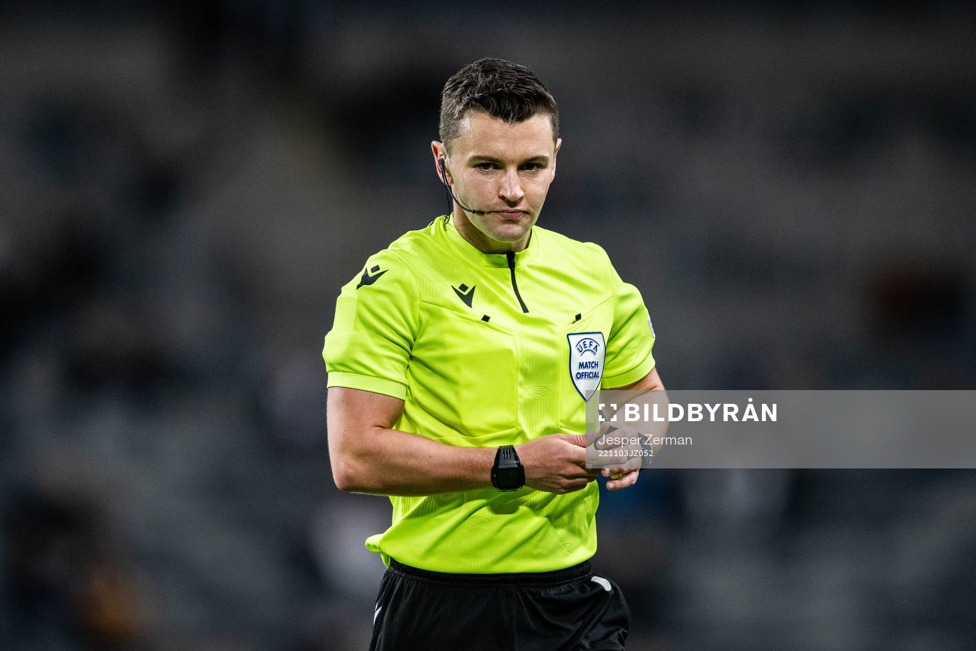 Referee Nicholas Walsh