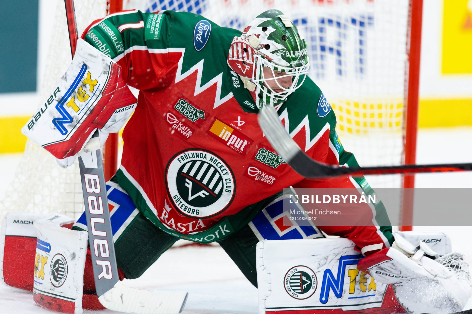 Frölundas målvakt Lars Johansson