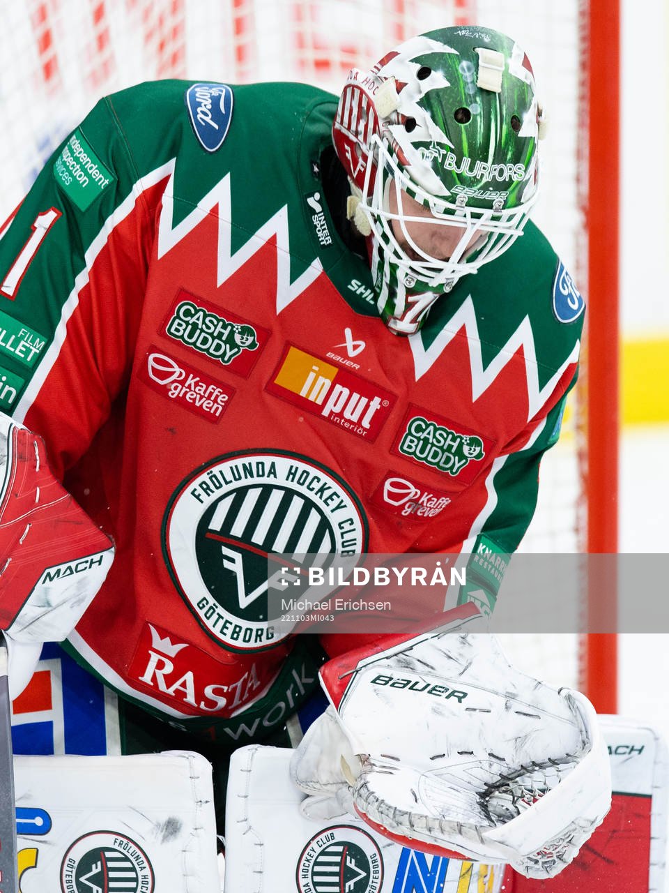 Frölundas målvakt Lars Johansson