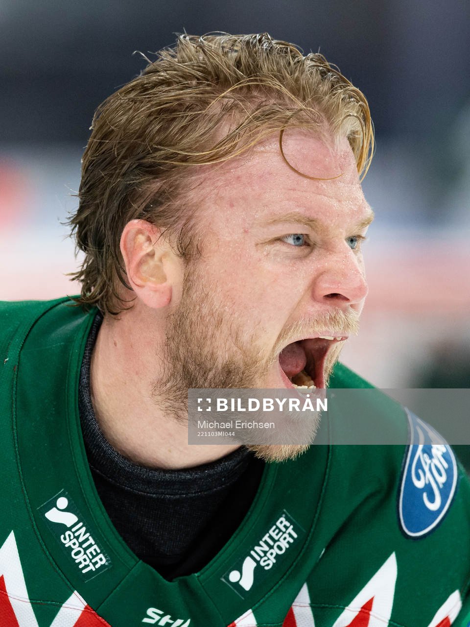 Frölundas Christian Folin reagerar