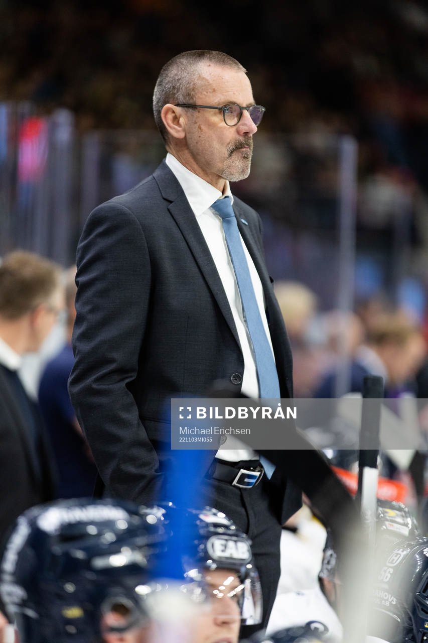HV71s tränare Tommy Samuelsson