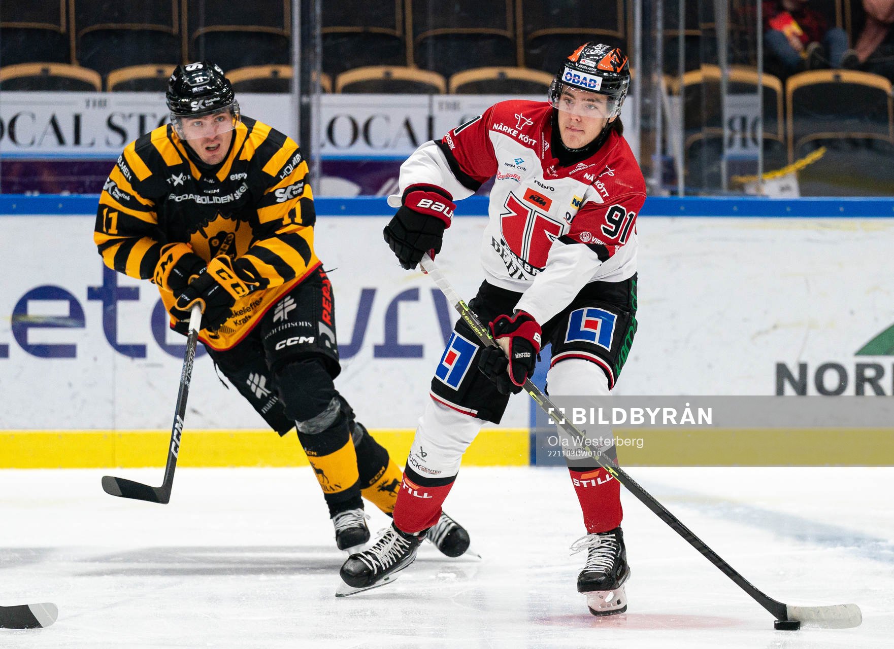 Skellefteås Max Lindholm och Örebros Leo Carlsson