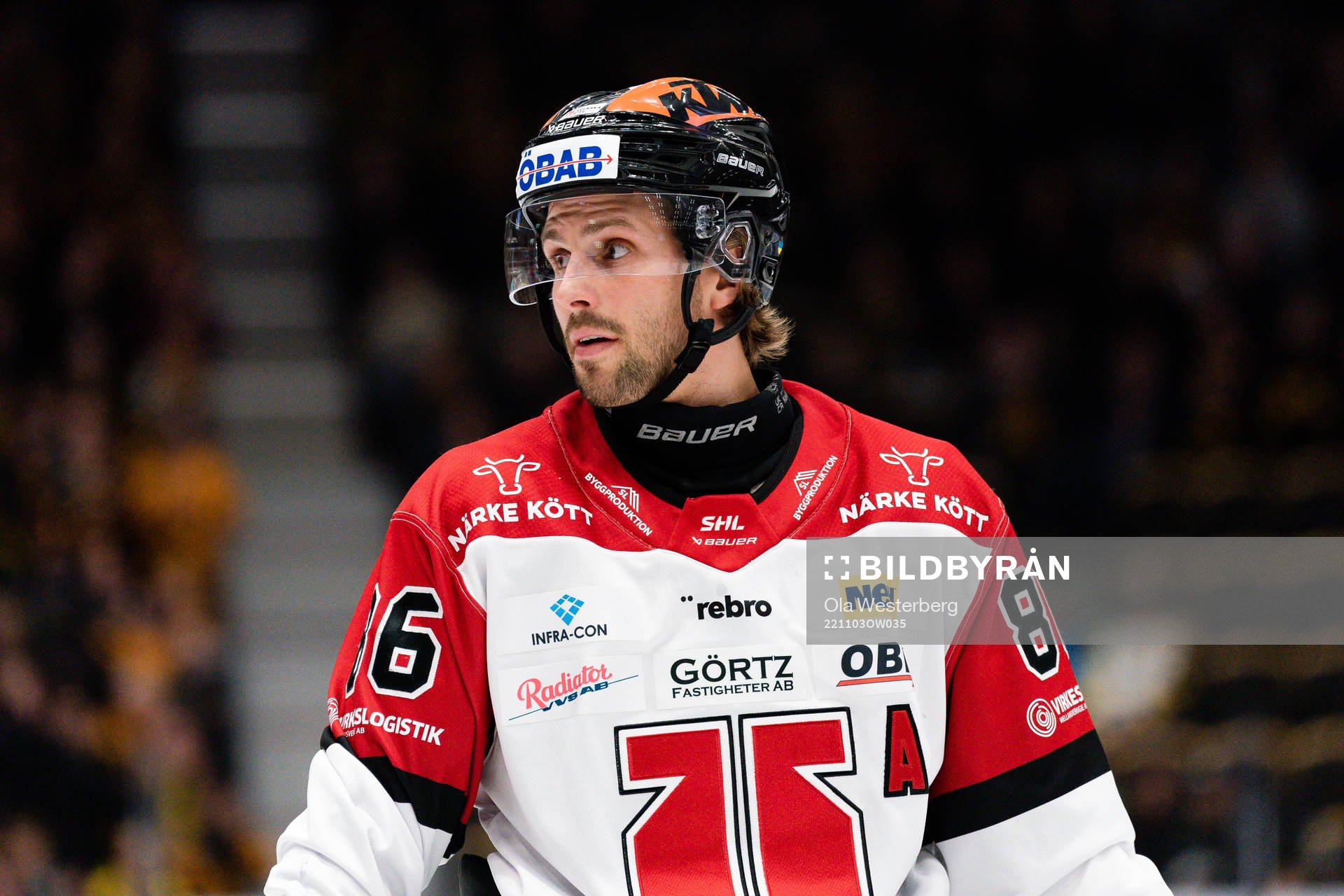 Örebros Mathias Bromé deppar