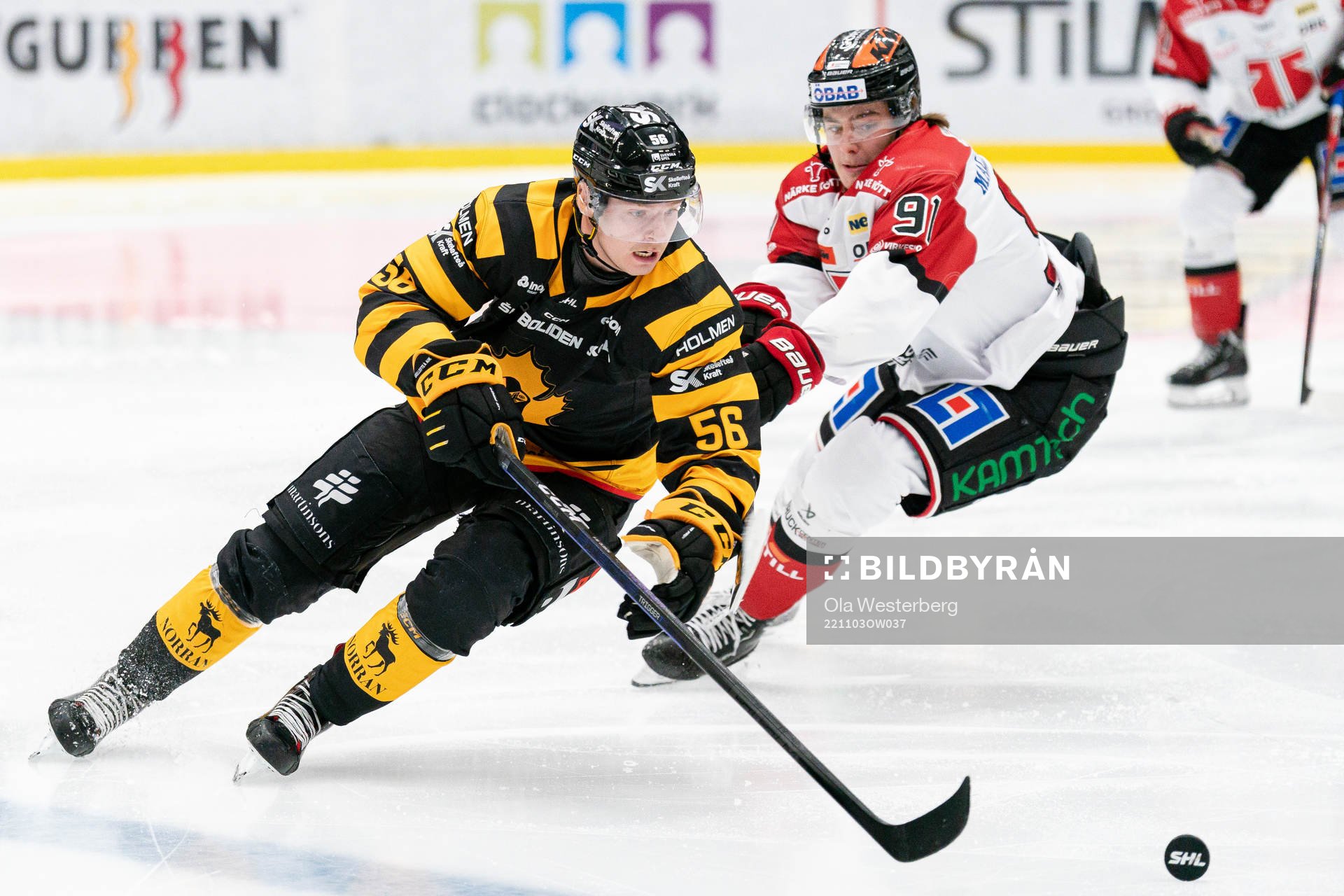 Skellefteås Anton Olsson och Örebros Leo Carlsson