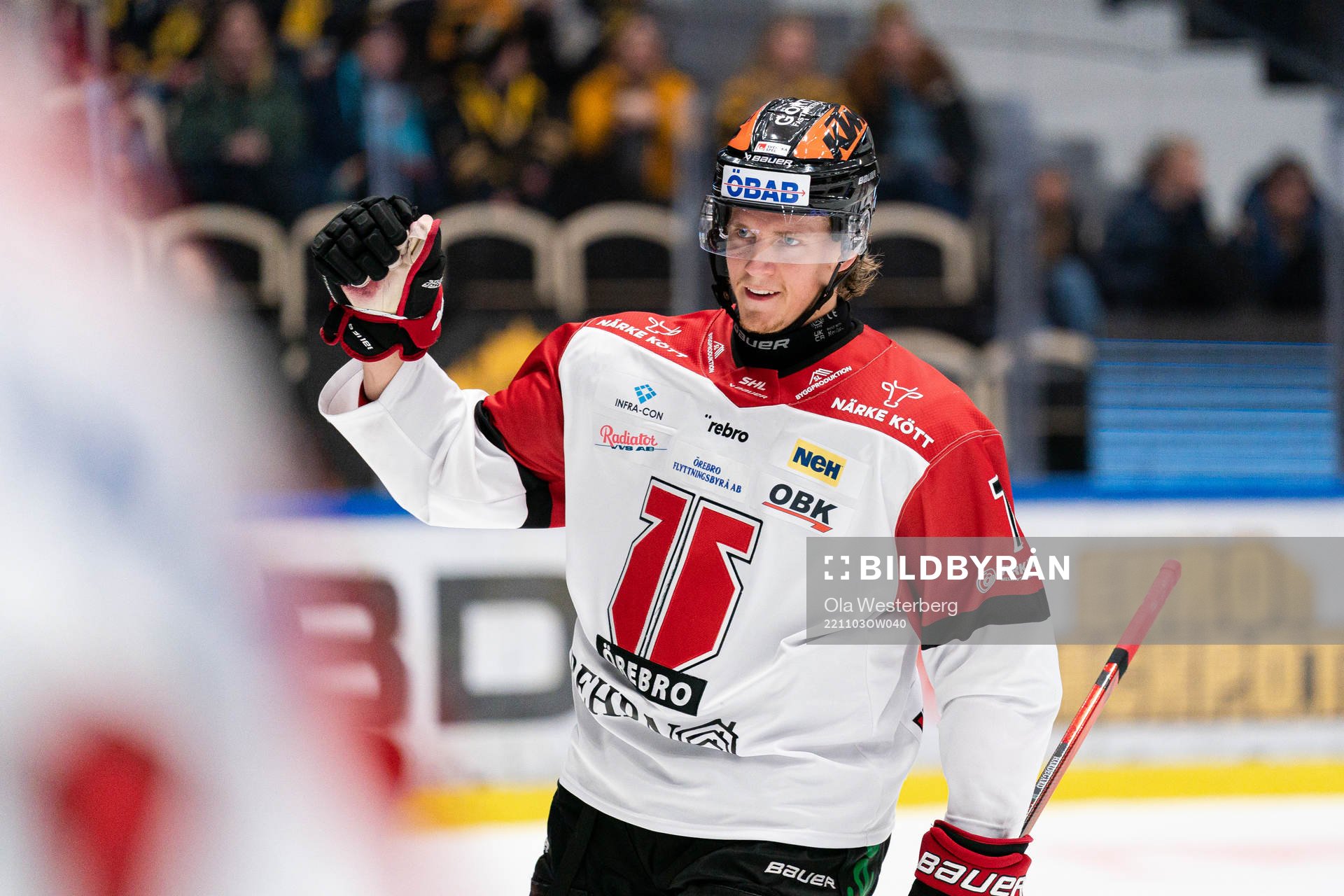 Örebros Marcus Hardegård jublar