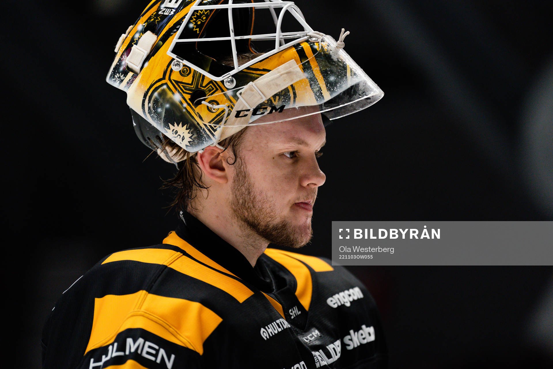 Skellefteås målvakt Linus Söderström